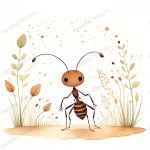 0161-hangya-pasztel-illusztracio