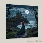 0184-voros-haju-lany-a-holdfenyes-tengerparton