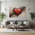 0264-absztrakt-voros-fekete-sziv-f