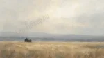 Csendes Mező prémium vászonkép