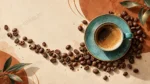 Reggeli Arabica vászonkép – Kávés hangulat