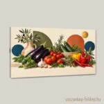 Mediterrán terméscsendélet vászonkép – Élénk részletek