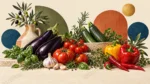 Mediterrán terméscsendélet vászonkép – Élénk részletek